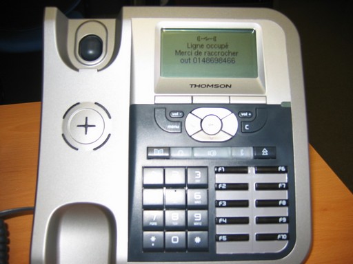 Téléphone OVH ST2030 ligne occupée